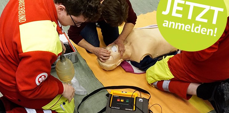 Ankündigung: Erste-Hilfe-Wiederholung - „8 Stunden Training für das Leben“ Ankündigung: Erste-Hilfe-Wiederholung - „8 Stunden Training für das Leben“