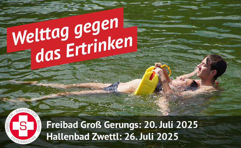 Ankündigung: Welttag gegen das Ertrinken