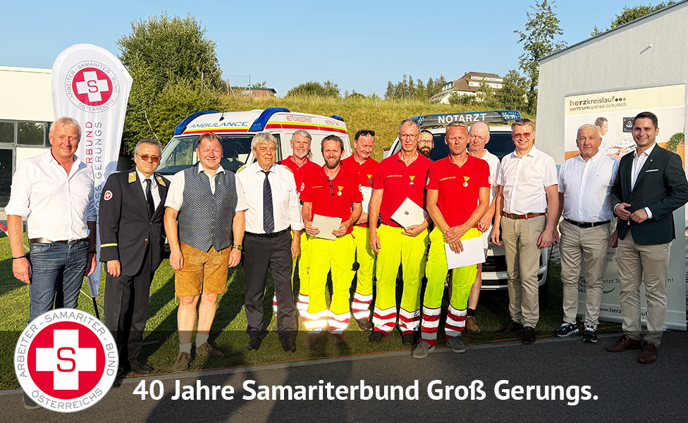 40 Jahre Samariterbund Groß Gerungs