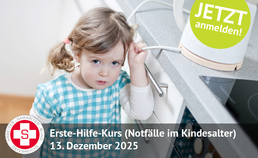 Erste-Hilfe-Kurs (Notfälle im Kindesalter): 13. Dezember 2025