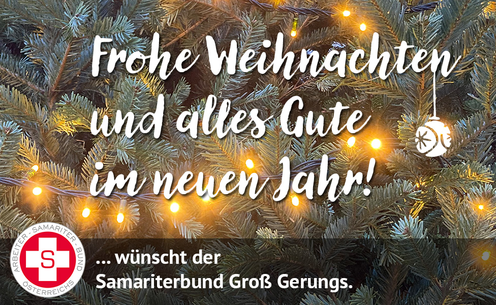 Frohe Weihnachten und alles Gute im neuen Jahr!