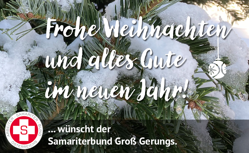 Frohe Weihnachten und alles Gute im neuen Jahr!