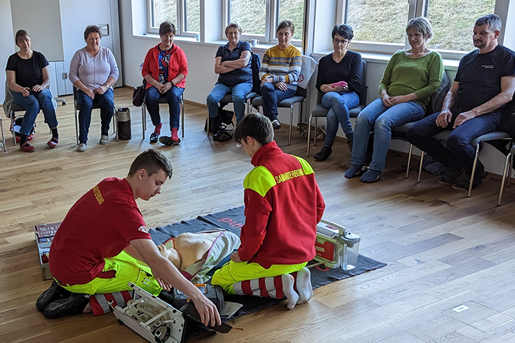 Erste-Hilfe-Kurs: Bäuerinnen