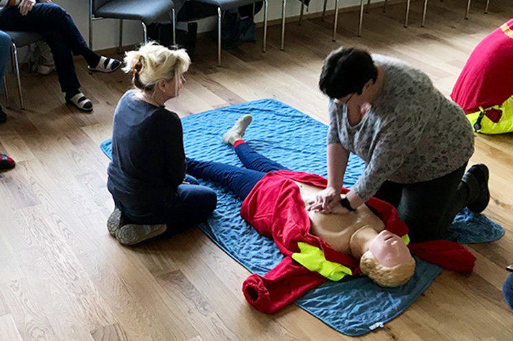 Erste-Hilfe-Kurs: Bäuerinnen