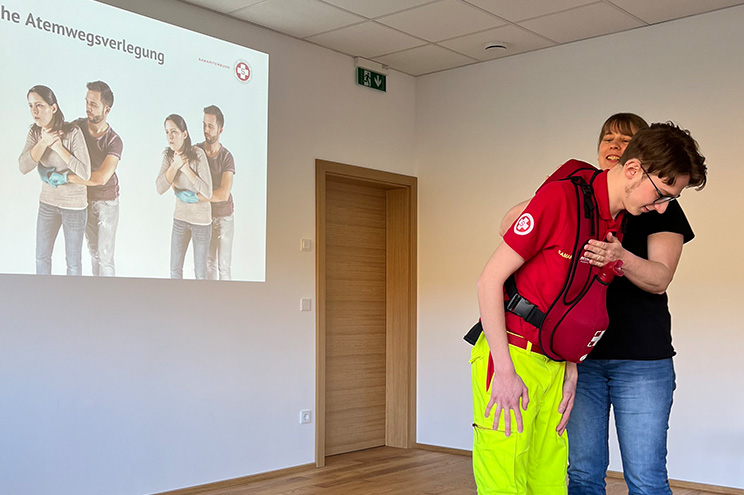 Erste-Hilfe-Kurs: Bäuerinnen