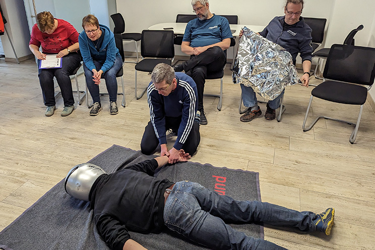 Erste-Hilfe-Kurs: Fa. Jungwirth