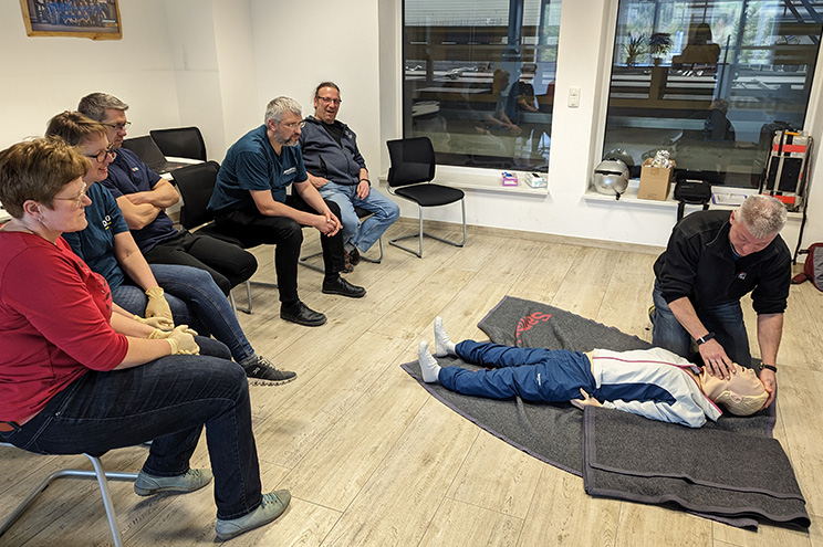 Erste-Hilfe-Kurs: Fa. Jungwirth