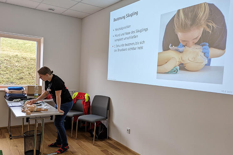 Erste-Hilfe-Kurs (NIK): Bäuerinnen
