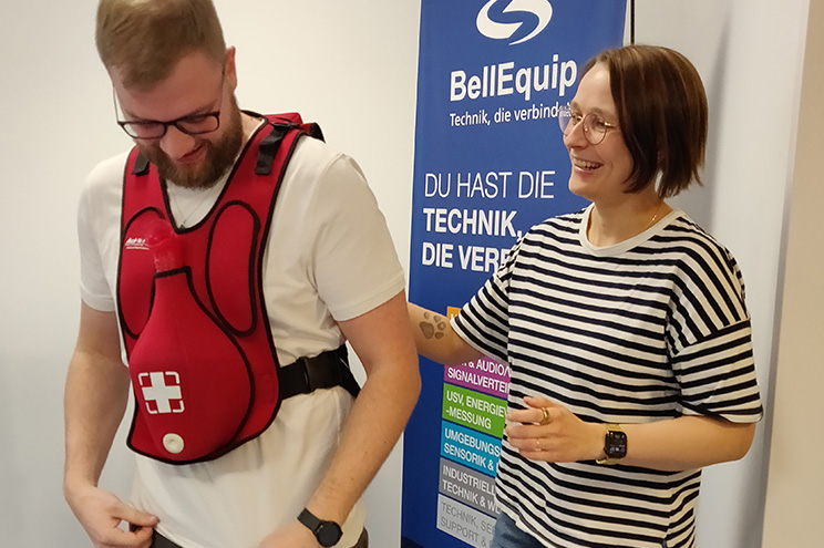 Erste-Hilfe-Kurs: Fa. BellEquip