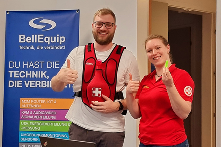 Erste-Hilfe-Kurs: Fa. BellEquip