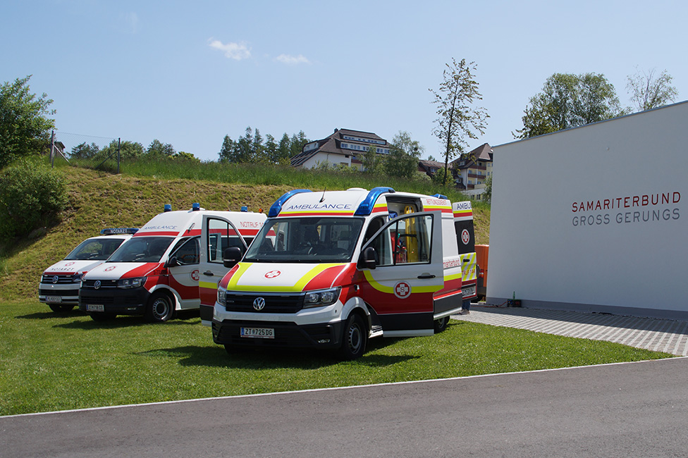 Eröffnung der neuen Rettungsstelle des Samariterbunds Groß Gerungs