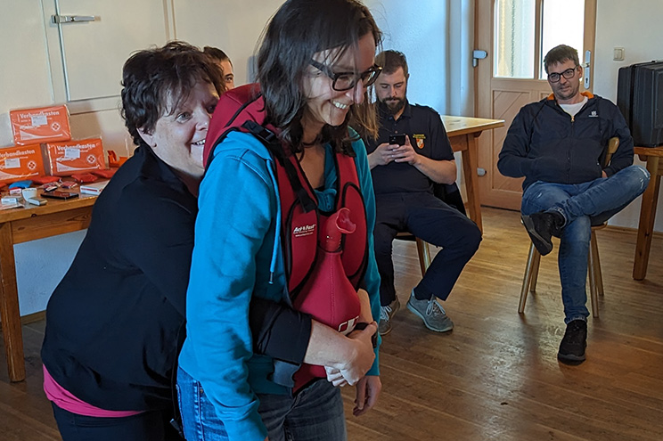 Erste-Hilfe-Kurs: FF Großpertenschlag
