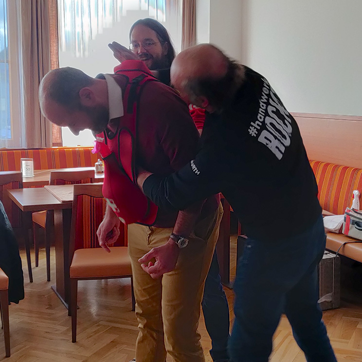 Erste-Hilfe-Kurs: Firma Schiller