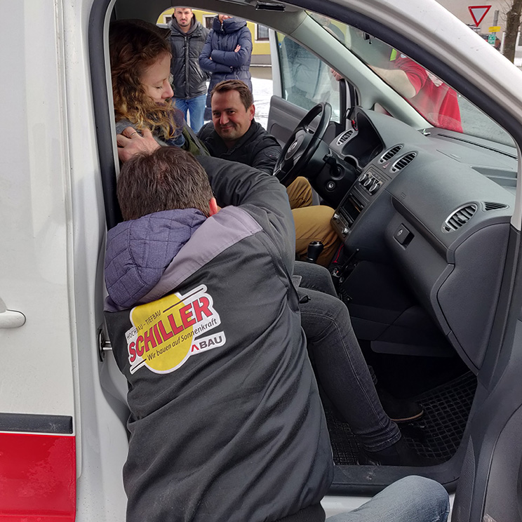 Erste-Hilfe-Kurs: Firma Schiller