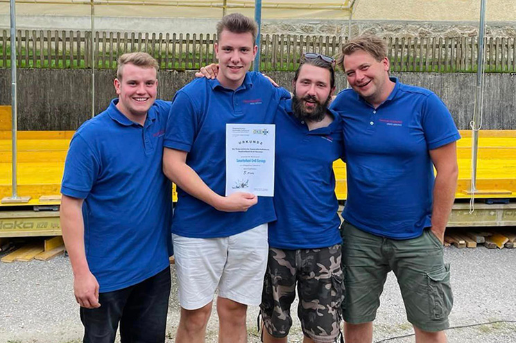 5. Platz beim Kegelturnier