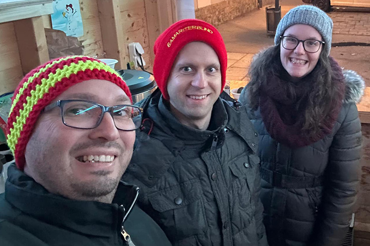 Wintersonnenwende mit Hüttendorf