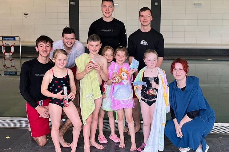 Kinderschwimmkurs in Liebenau