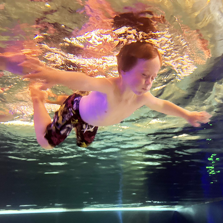 Kinderschwimmkurs in Liebenau