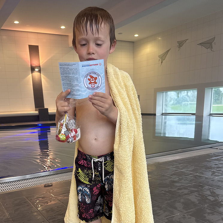 Kinderschwimmkurs in Liebenau