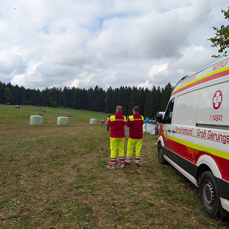 Ambulanzdienst: Autoslalom Arbesbach (in Rammelhof)