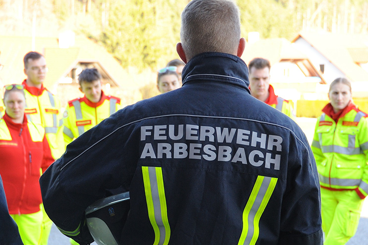 FF-Übung mt der FF Arbesbach