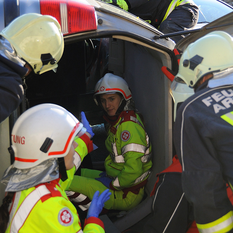 FF-Übung mt der FF Arbesbach