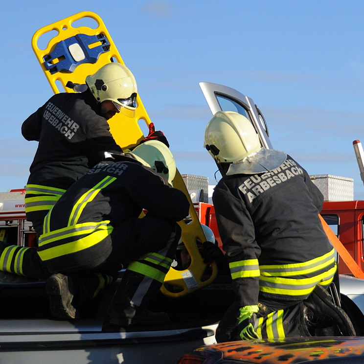 FF-Übung mt der FF Arbesbach