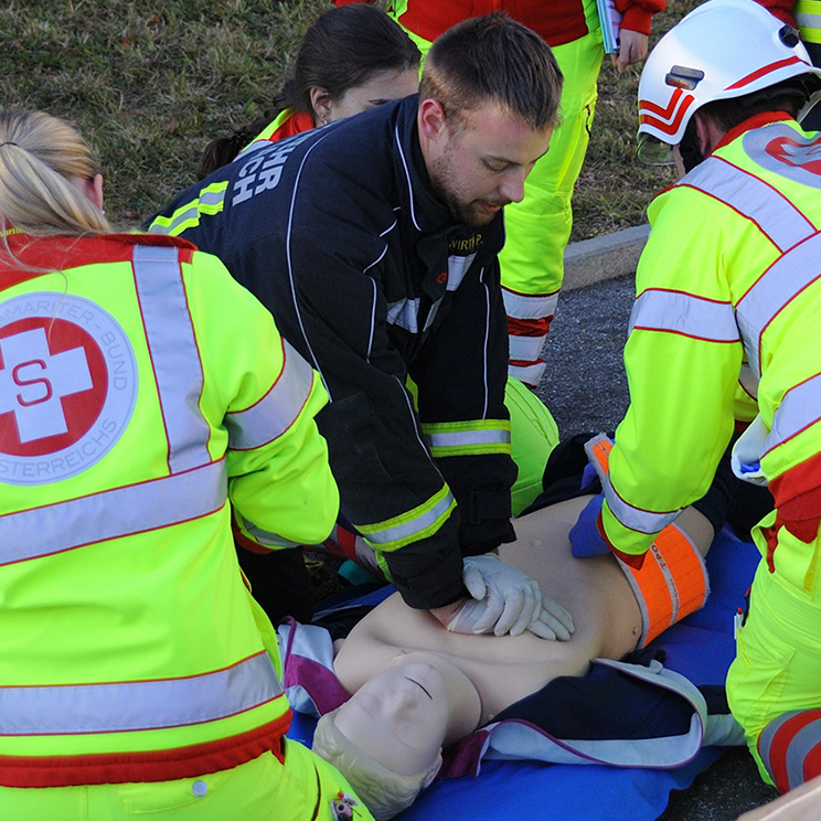 FF-Übung mt der FF Arbesbach