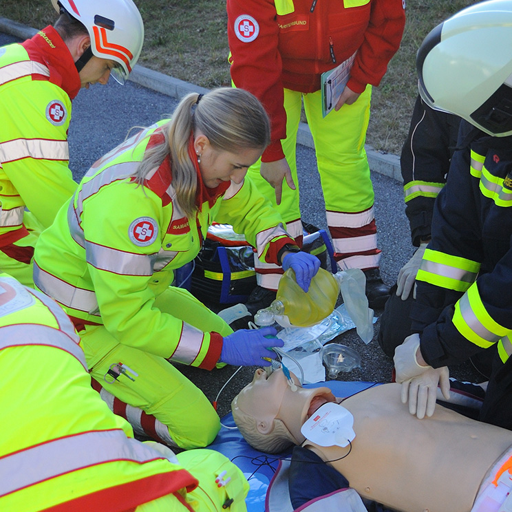 FF-Übung mt der FF Arbesbach