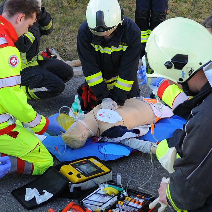 FF-Übung mt der FF Arbesbach