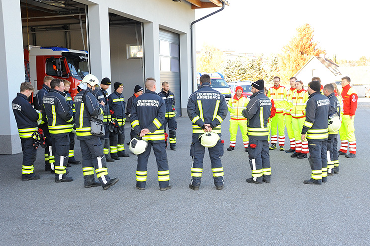 FF-Übung mt der FF Arbesbach