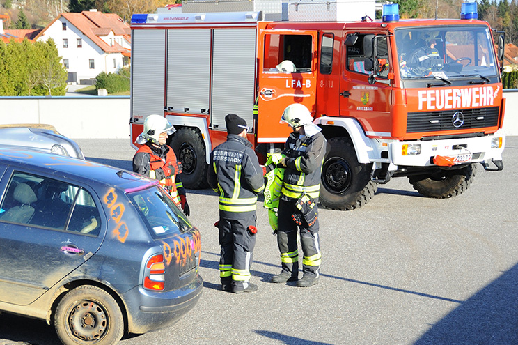 FF-Übung mt der FF Arbesbach