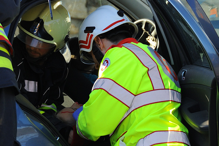 FF-Übung mt der FF Arbesbach