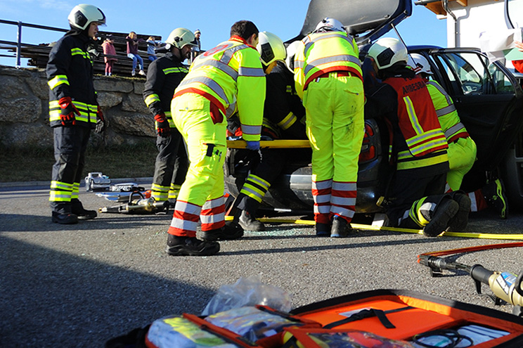 FF-Übung mt der FF Arbesbach