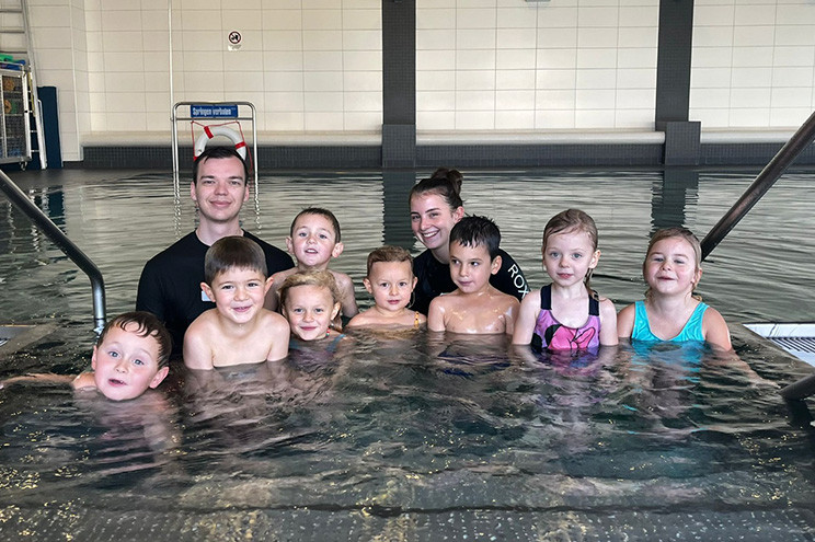 Kinderschwimmkurs in Liebenau