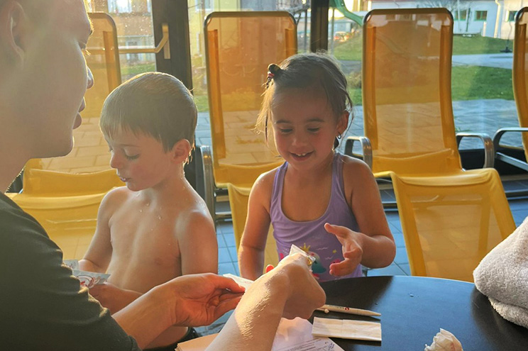 Kinderschwimmkurs in Liebenau