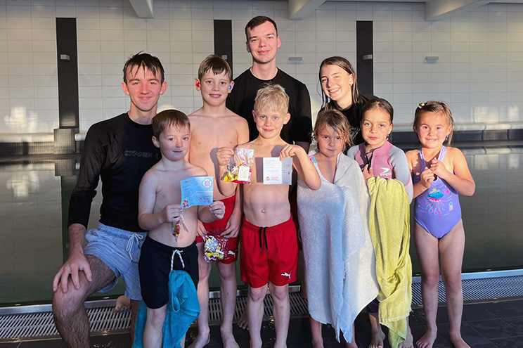 Kinderschwimmkurs in Liebenau