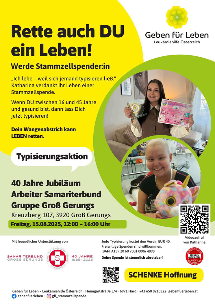 Stammzellenregistrierung